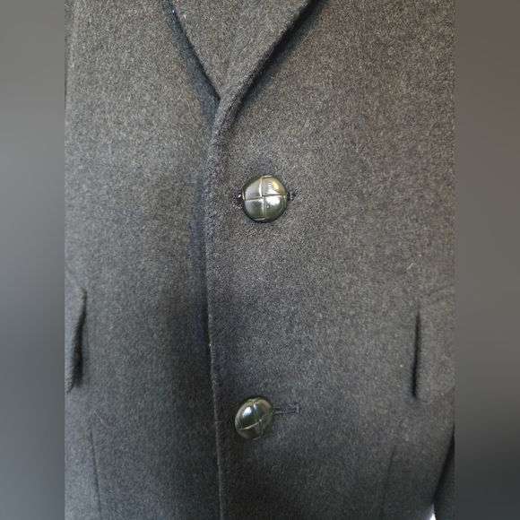 LONDON FOG vintage Lambswool Camel Hair Size 42R Blazer Suit Jacket Wedding Prom - Picture 4 of 7